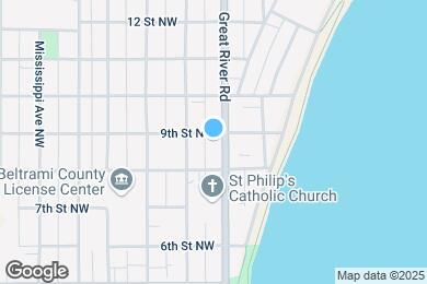 Map image of the property - 819 Bemidji Ave N