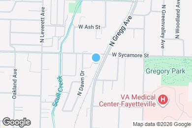 Map image of the property - 581 W Moan Pl