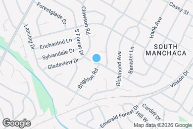 Map image of the property - 1405 Green Forest Dr