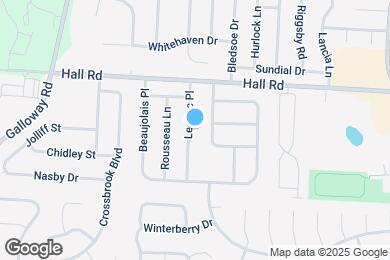 Map image of the property - 1056 Leclerc Pl