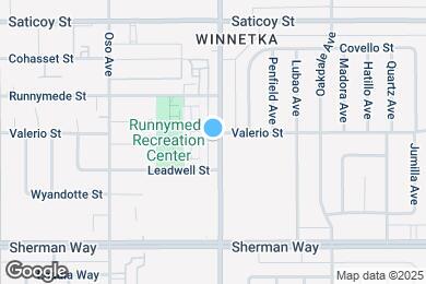 Map image of the property - 7323 Winnetka Ave