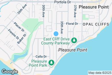 Map image of the property - 451 34th Ave