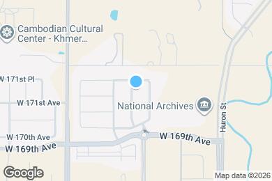 Map image of the property - 17122 Melody Dr