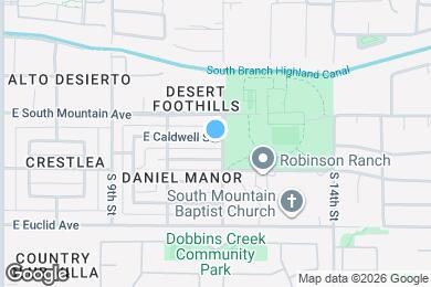 Map image of the property - 1143 E Caldwell St