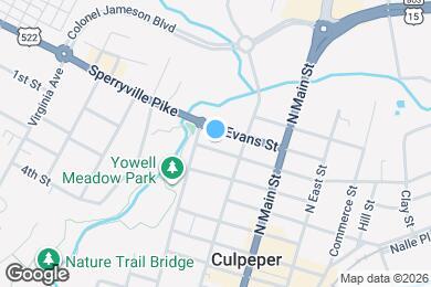 Map image of the property - 218 W Piedmont St