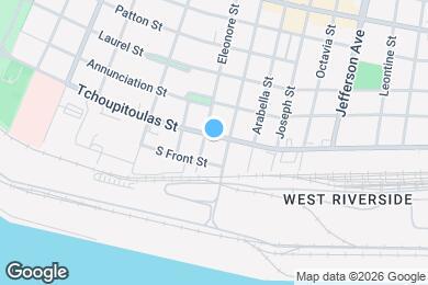 Map image of the property - 5816 Tchoupitoulas St