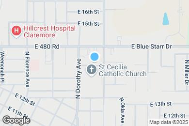 Map image of the property - 408 E Woods Ln
