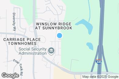 Map image of the property - 3413 Oak Pass Dr