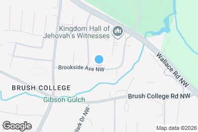 Map image of the property - 1865 Brookside Ave NW