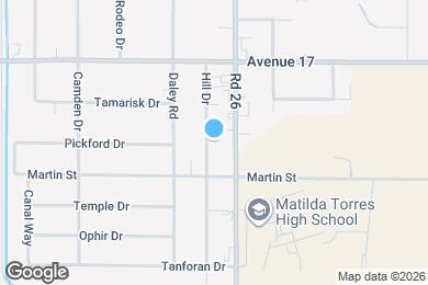 Map image of the property - 16831 Hill Dr