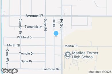 Map image of the property - 16837 Hill Dr