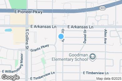 Map image of the property - 2402 Ozark Dr