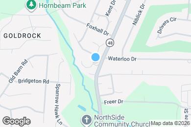 Map image of the property - 909 S Hornbeam Dr