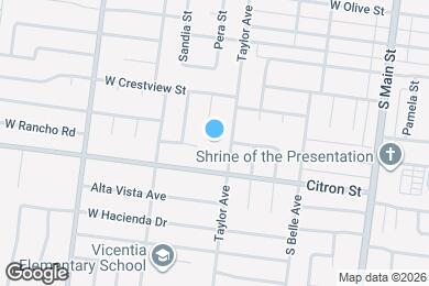 Map image of the property - 1735 Lorraine Dr