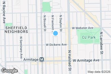 Map image of the property - 2129 N Fremont St