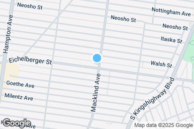 Map image of the property - 5401 Eichelberger St