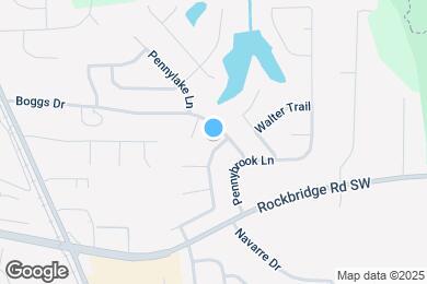 Map image of the property - 491 Pennybrook Dr