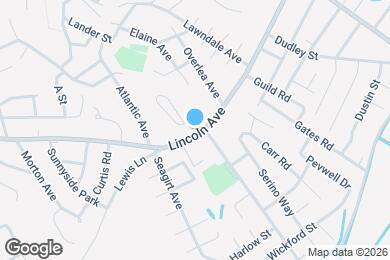 Map image of the property - 253 Lincoln Ave