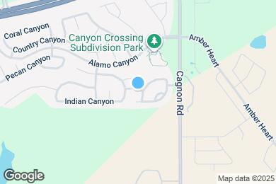 Map image of the property - 5907 Blonde Canyon