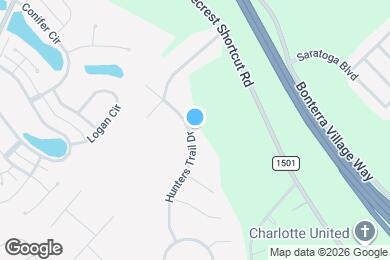 Map image of the property - 2111 Hunters Trail Dr