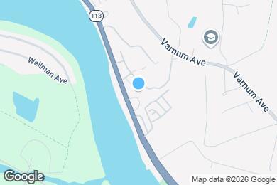 Map image of the property - 1271 Pawtucket Blvd