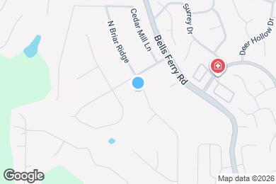 Map image of the property - 297 N Briar Ridge