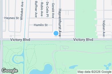Map image of the property - 16515 Victory Blvd