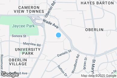 Map image of the property - Oberlin Court Apartments