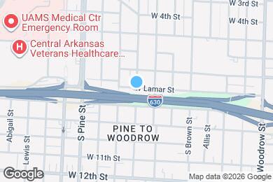Map image of the property - 725 S Valentine St