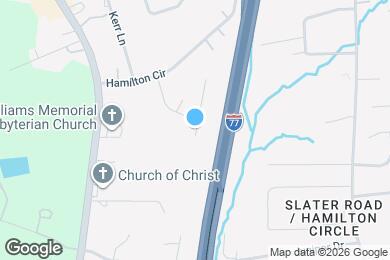 Map image of the property - 5823 Hamilton Oaks Dr