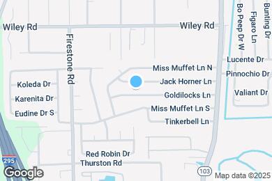 Map image of the property - 6945 Goldilocks Ln