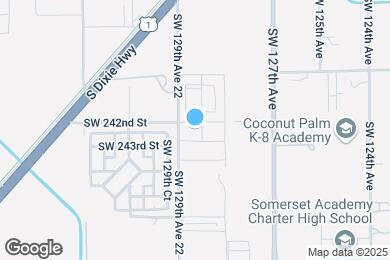 Map image of the property - 12846 SW 243rd St
