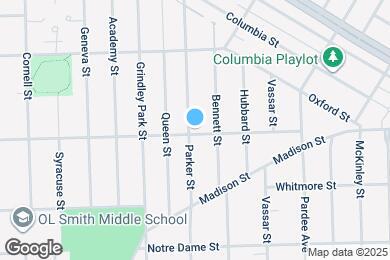Map image of the property - 2859 Parker St