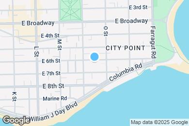 Map image of the property - 745 E 6th St