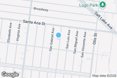 Map image of the property - 8153 San Juan Ave