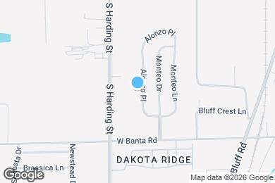 Map image of the property - 6330 Alonzo Dr