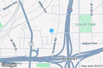 Map image of the property - 2578 W 18th Pl