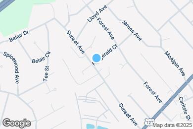 Map image of the property - 332 Sunset Ave