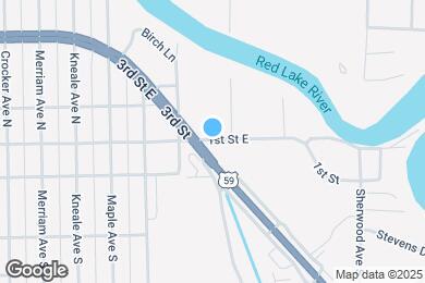 Map image of the property - 1512 1st St E