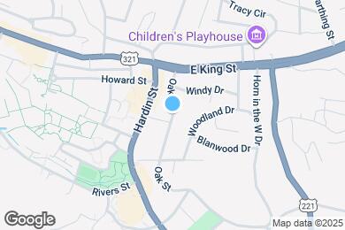 Map image of the property - 236 Oak St