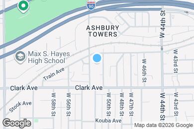 Map image of the property - 3036 W 51st St