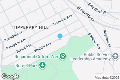 Map image of the property - 245 Whittier Ave