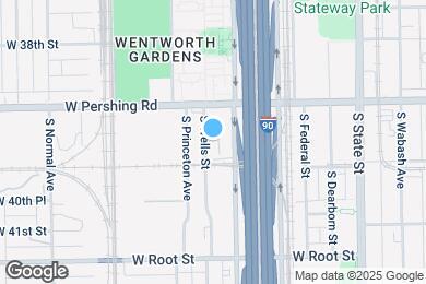Map image of the property - 3935 S Wells St