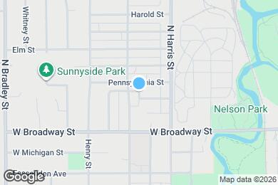 Map image of the property - 1213 Park Dr