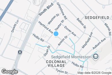 Map image of the property - 314 Hartford Ave