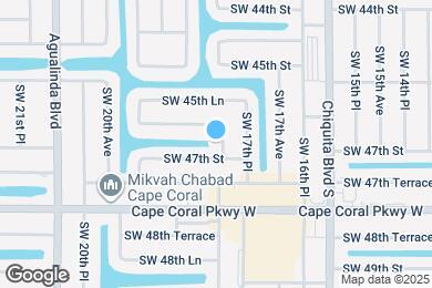 Map image of the property - 4628 SW 18th Ave