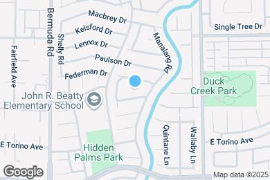 Map image of the property - 8616 Gabilan Ct
