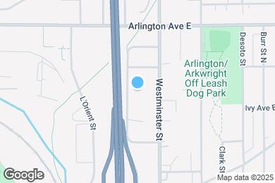 Map image of the property - Rolling Hills Apartments