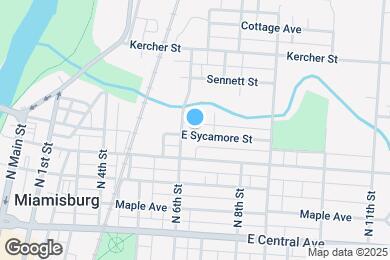 Map image of the property - 617 E Sycamore St