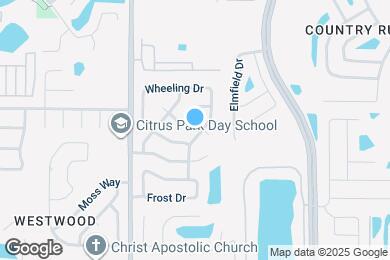 Map image of the property - 11206 Wheeling Dr